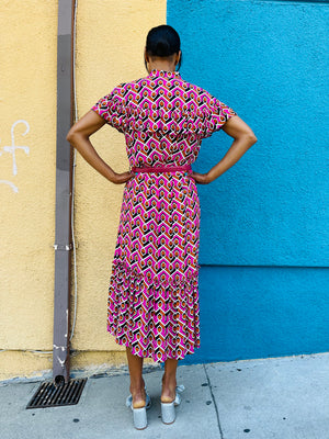 Corey Lynn Calter Ruffle Dress