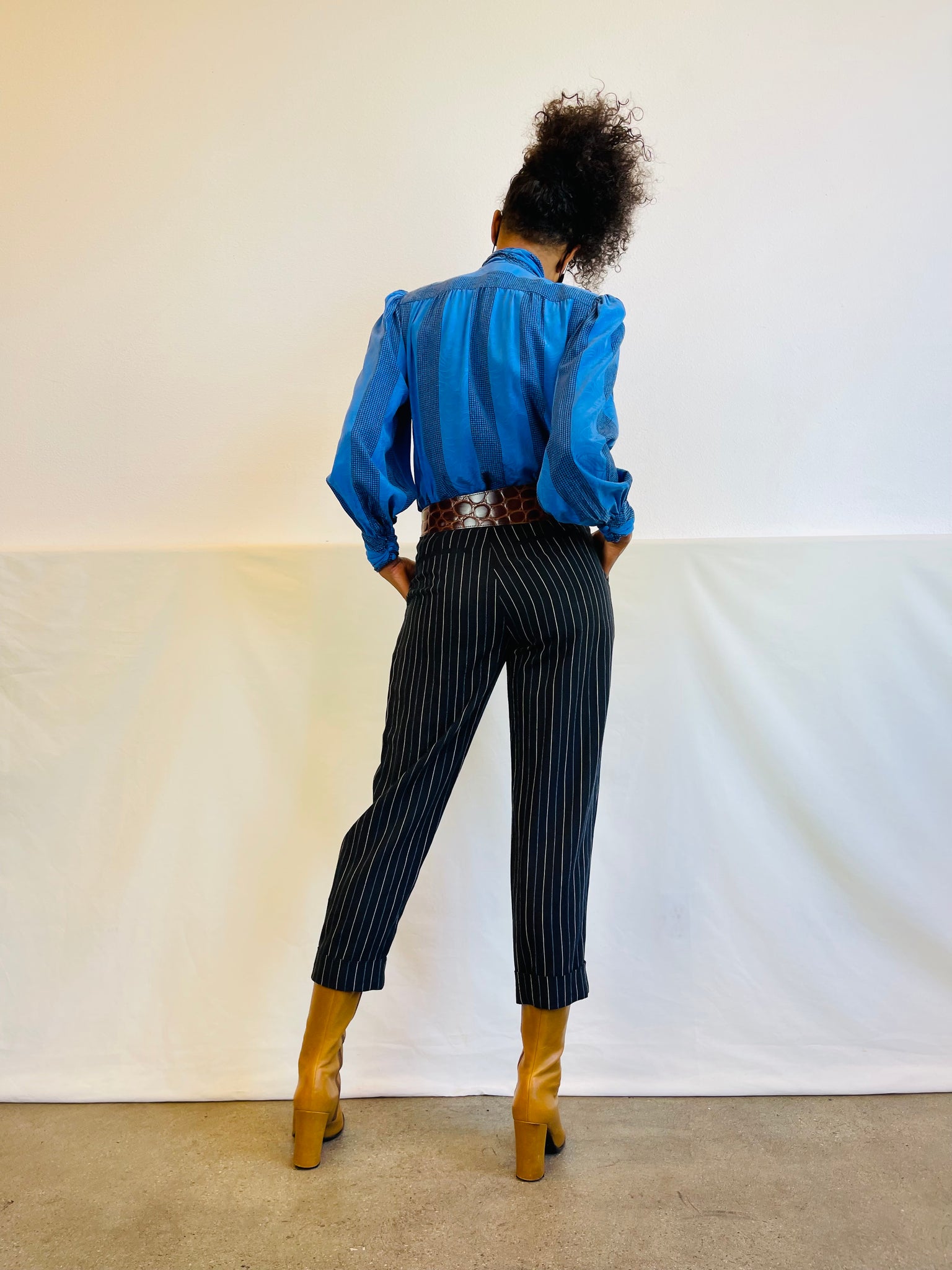 Vintage Blue For You Blouse