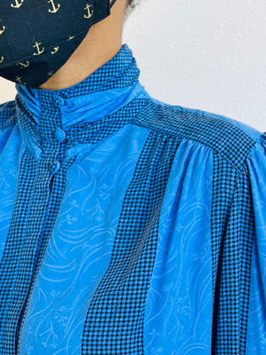Vintage Blue For You Blouse