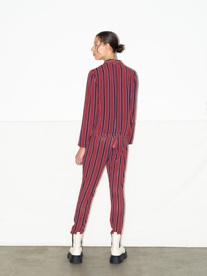 Vetiver Stripe Pant