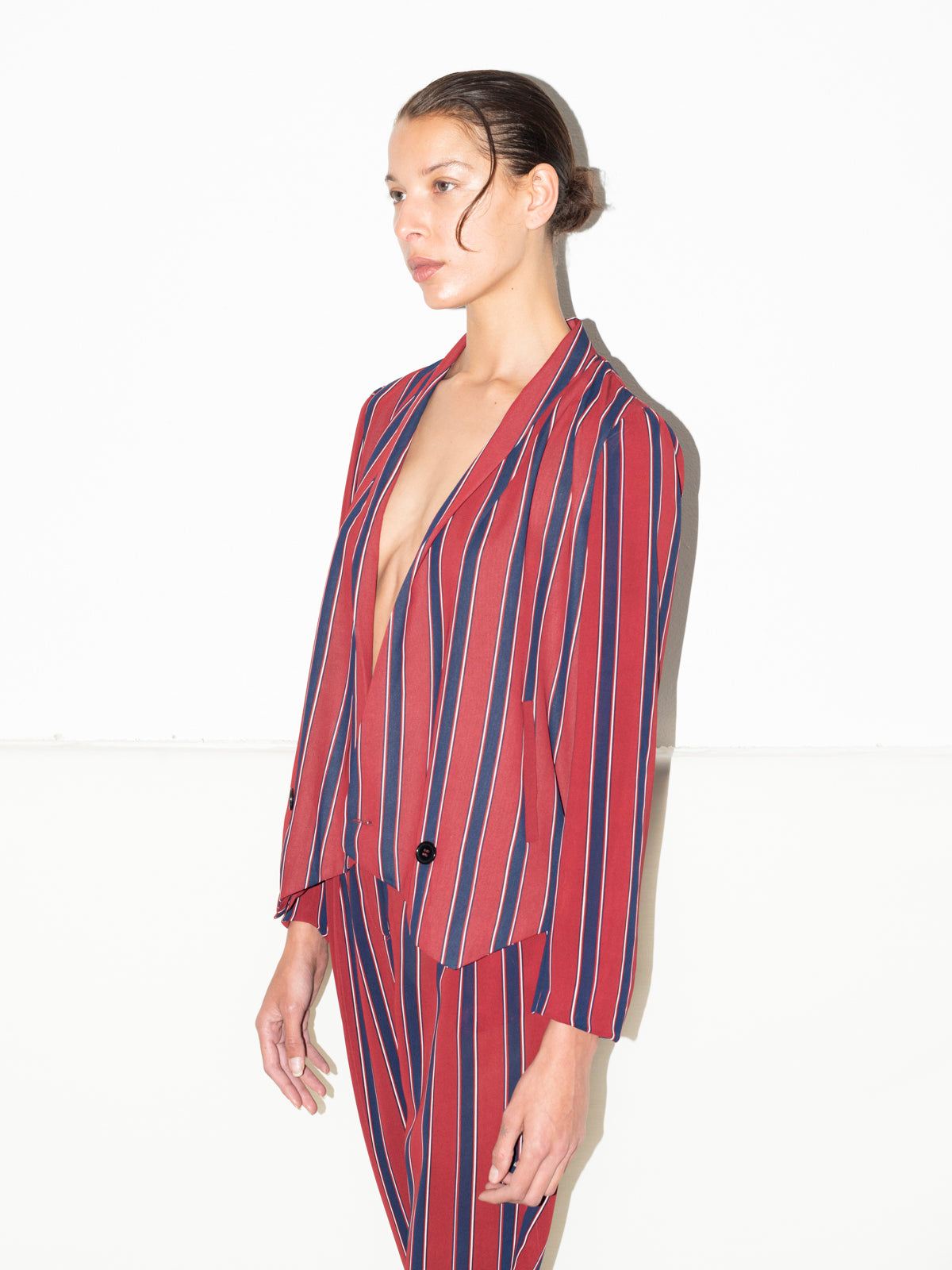 Vetiver Stripe Jacket