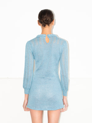 april blue dress extended Lillian Dress