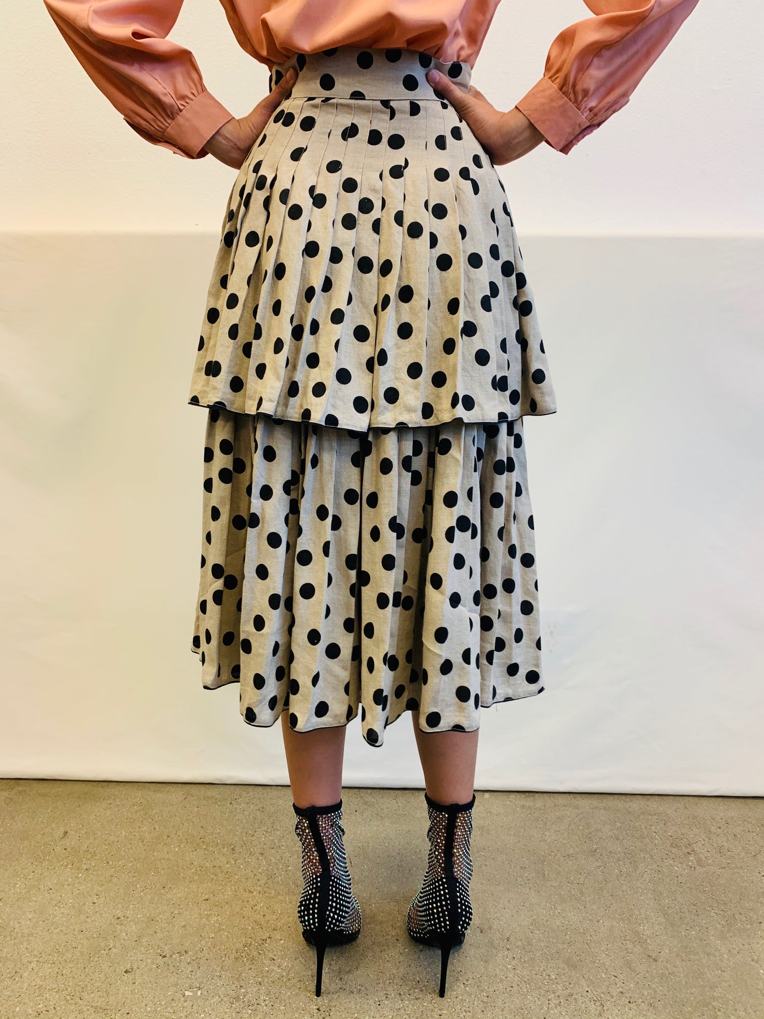 Vintage In Tiers Skirt